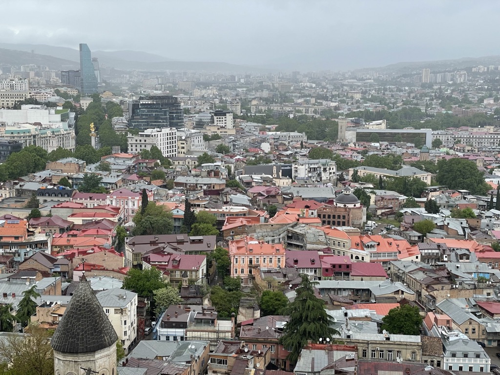 Tiflis Stadtansicht