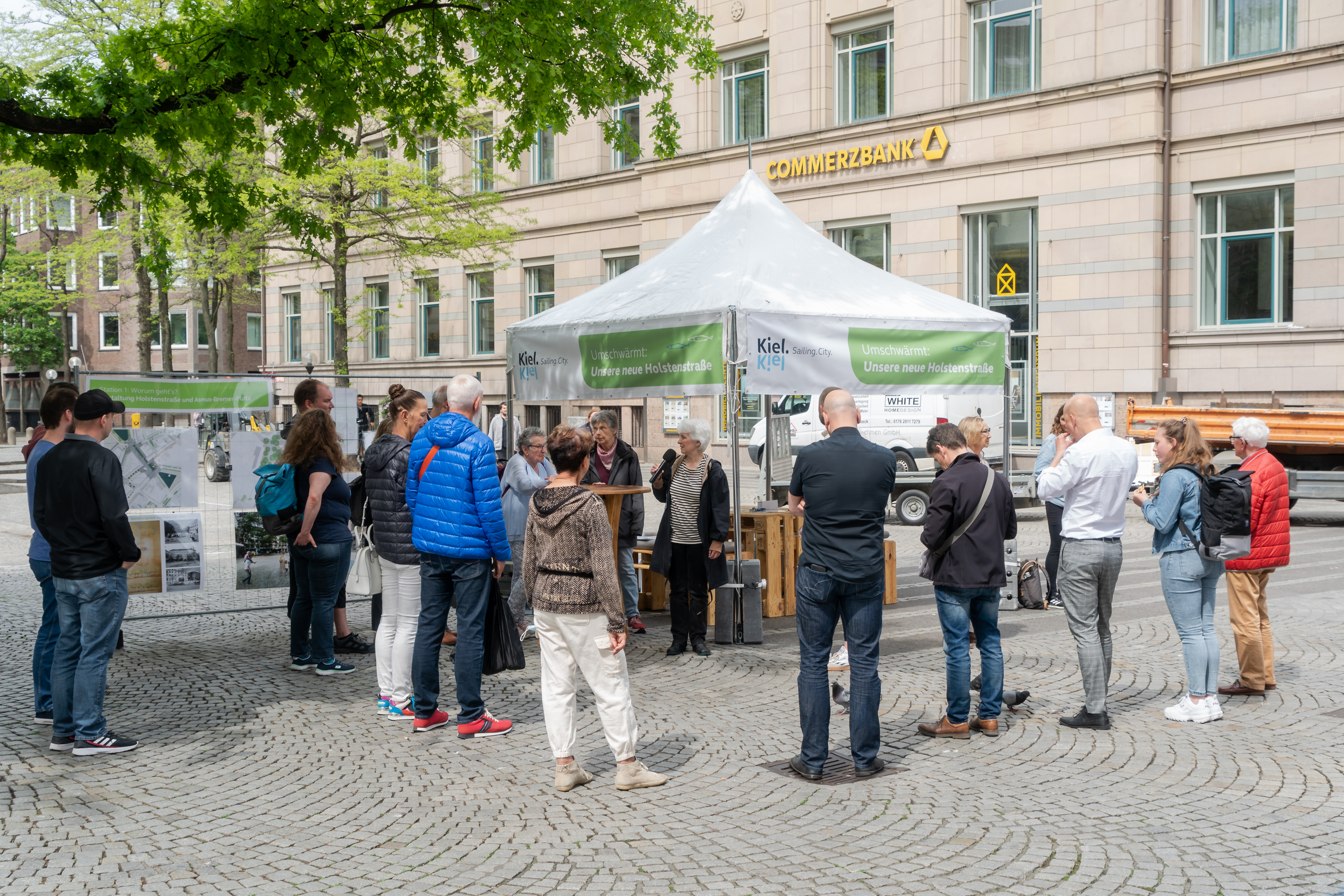 Aufsuchende Formate in der Kieler Holstenstraße 