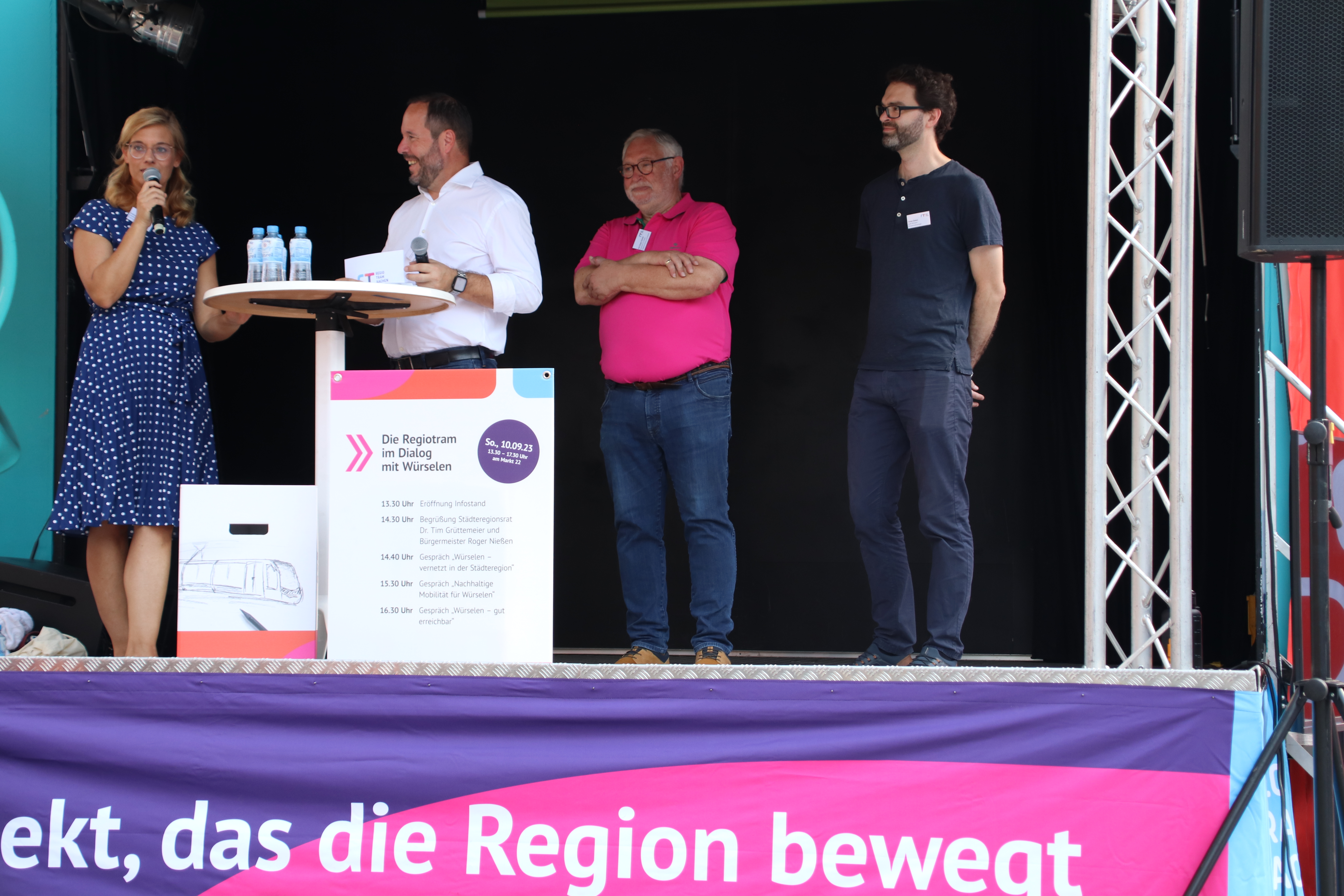 Talkrunde mit politischen Vertreter*innen und Stakeholdern 