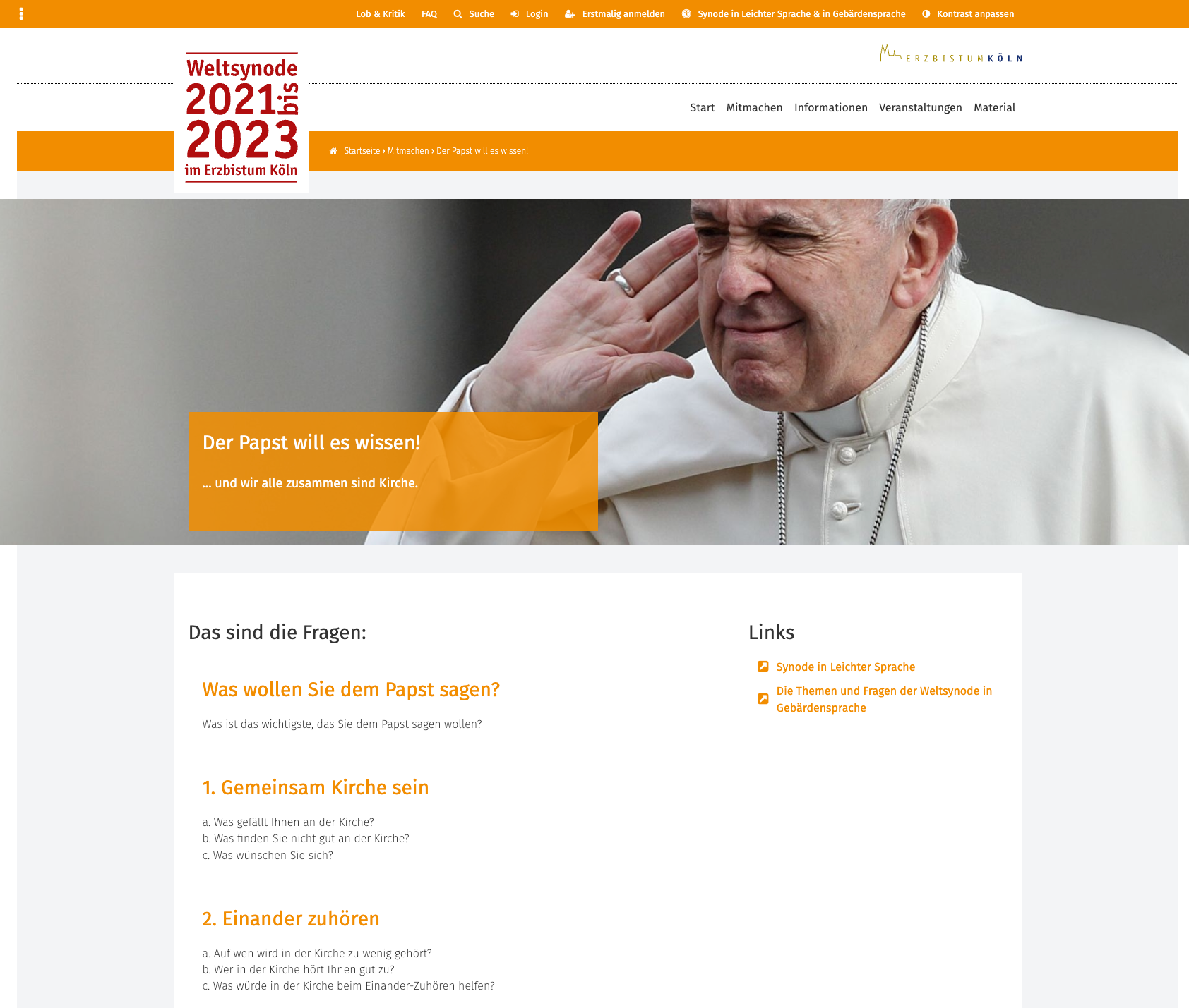 Screenshot weltsynode.koeln